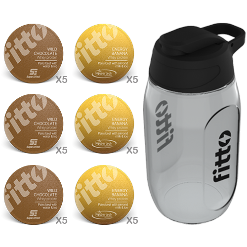 Starter Pack | Combination | Chocolate Banana - fitto supplements, revolutionizing consumption!